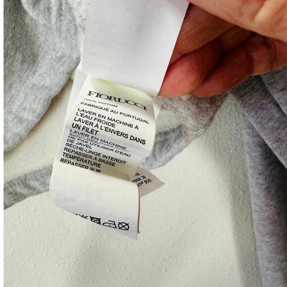 Fiorucci Angels Gray Cropped Sweater XL,EUC - Picture 10 of 14